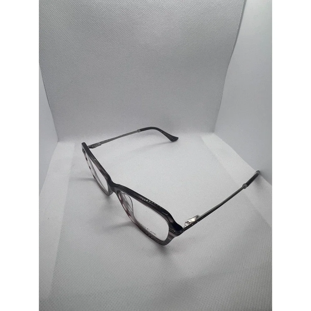 Jonathan Cate Monica Mauve Designer Eyeglasses‎ Frames Striped Brown Silver